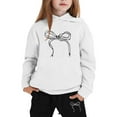 thumbnail image 2 of CAIVO Kids Fashion Floral Print Girls Matching Outfit Sets Long Sleeve Sweatshirt Tops Pant Sets Comfortable Casual Two Piece Playwear Adorable Clothes Sets, 2 of 3