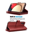 thumbnail image 2 of 6.5" Galaxy A13 Wallet Case, Samsung Galaxy A13 2021 PU Leather Case, Njjex Luxury PU Leather 9 Card Slots Holder Carrying Folio Flip Cover [Detachable Magnetic Hard Case] & Kickstand & Hand Strap, 2 of 5