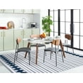 thumbnail image 3 of SAFAVIEH Montauk Foliage Striped Cotton Area Rug, Navy/Ivory, 4' x 6', 3 of 9