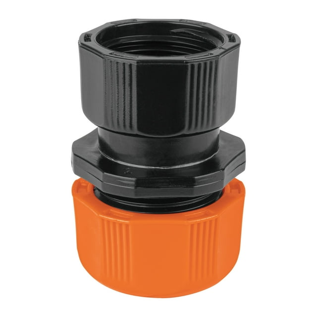 Conector 1/2 hembra de ABS Truper con tuerca de ajuste manual