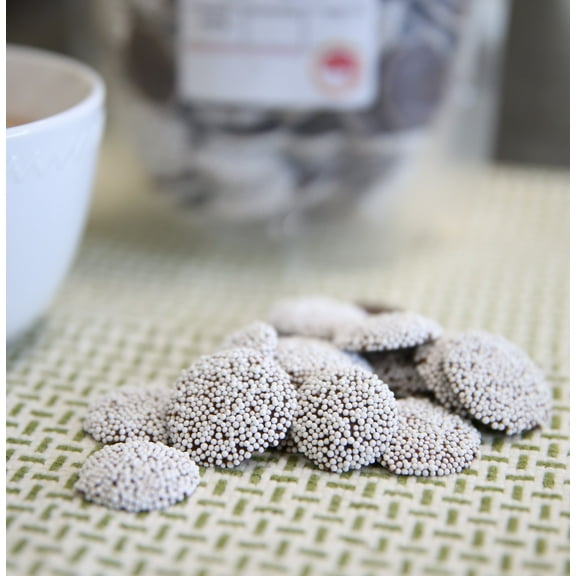 Kauffman Orchards Dark Chocolate Nonpareils Candy, Bulk 14 Ounce Bag