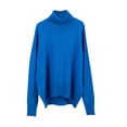 thumbnail image 2 of POROPL Women's Sweaters Crew Neck Sweater Oversized Knitted Size S-L, 2 of 3