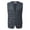 bleu, variante sur HBFAGFB Gilet pour Hommes Fermeture Éclair Multi-Poches Sans Manches Bleu Taille 4TG