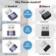 thumbnail image 4 of Mouse Jiggler AUEDROT Metal Mouse Mouse Mouse Mouse Mover USB indetectable, 4 of 7