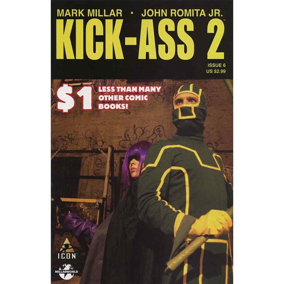 Kick-Ass 2 #6A VF ; Icon Comic Book