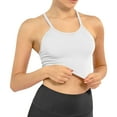 thumbnail image 6 of Crop Tank Tops for Summer, TeqHome 3 Pack Women Crop Basic Tank Top Ribbed Knit Sleeveless Round Neck 9 Color Machine Wash Crop Skin-Friendly, S, 6 of 9