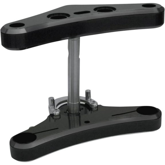 Accutronix 41mm Elite Smooth Black Triple Tree Set w/7° Rake (TWR741-ESB)