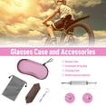 thumbnail image 2 of Funda para gafas de sol Fintie Hard EVA Shell a prueba de golpes, rosa, 2 of 9