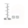 thumbnail image 4 of 1 cttw Diamond Studs 14K White Gold, 4 of 4