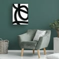 thumbnail image 3 of Canvas Wall Art - Line and Brush 'Big Brush 2' Wall Art for Living Room, Bedroom, or Office Décor by Trademark Fine Art - 24 x 32 Inches, 3 of 4