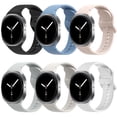 thumbnail image 1 of Correa de reloj TimoVo para Samsung Galaxy Watch 8 de 22 mm de silicona, 1 of 7