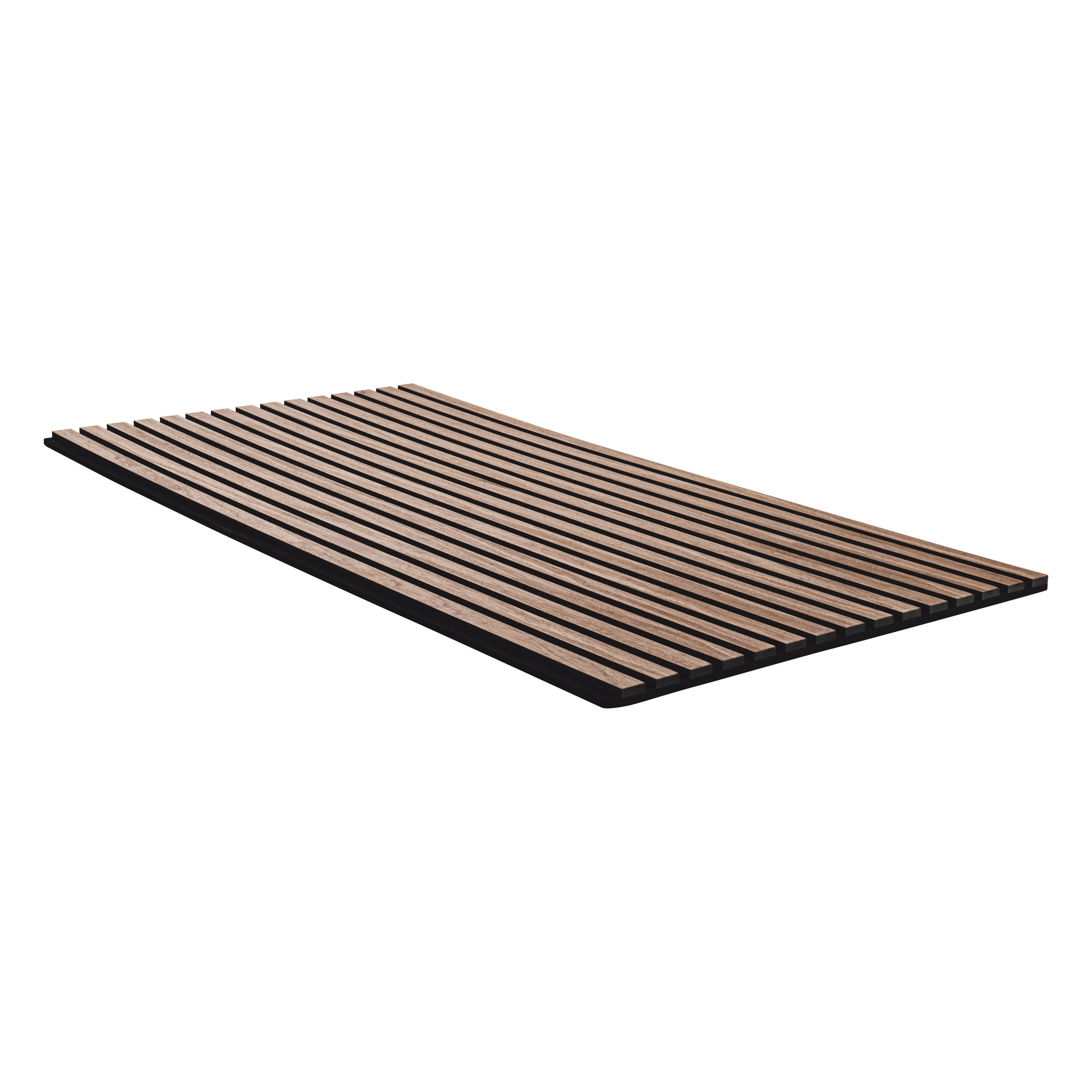 MSI 24 in. x 48 in. Harmony Sable 3D Fluted Wood Slat Acoustic Sound Absorbing Wall Paneling (Set Of 1)