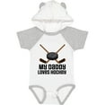 thumbnail image 3 of Inktastic Daddy Loves Hockey Sports Boys or Girls Baby Bodysuit, 3 of 5