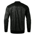 thumbnail image 5 of IROINNID Men's Long Sleeve Jacket Short Jacket Print Comfy Stand Collar With Outwear Jacket, 5 of 5