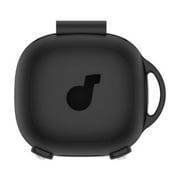 Drop-proof Dust-proof Headphone Case for Soundcore Sport X20 Sport/X20 Earbuds, Soft Silicone Protective Portable Scratch Shock Resistant Shell with Carabiner