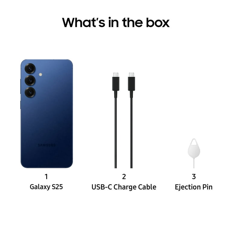 Samsung Galaxy S25 256GB US Version, Unlocked Android
