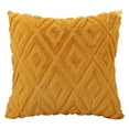 thumbnail image 1 of Pallene Soft Synthetic Throw Pillow Covers. Short Wool Velvet Decorative Pillow Covers For Couch Sofa In Living Room With 3D Geometric Pattern., 1 of 5
