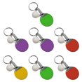 thumbnail image 2 of Miangastore Racket Keychain All Users Table Tennis Racket 7Pcs 2.55X1.49X0.59in, 2 of 8