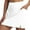 White, variant on BLVB Golf Skirts for Woman with Pockets Tennis Skirt Inner Shorts Athletic Running Workout Skort Gym Clothes