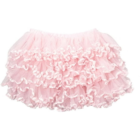 Wenchoice Girl's Pink Ruffle Layer Tutu - S(1T-2T)