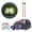 Star green, variant on Steel Tongue Drum 5.5Inch, 8 Notes Hand Pan Drum Percussion Instrument with Mallets, Drumsticks, Carrying Bag, for Adult