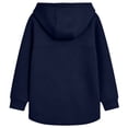 thumbnail image 5 of BaoFuBaoMei Womens Sweatshirt Thumb Holes Plus Size Full Zip up Long Sleeve Hooded Neck Hoodies Solid Fall Winter Tops with Zip Pockets, 5 of 6