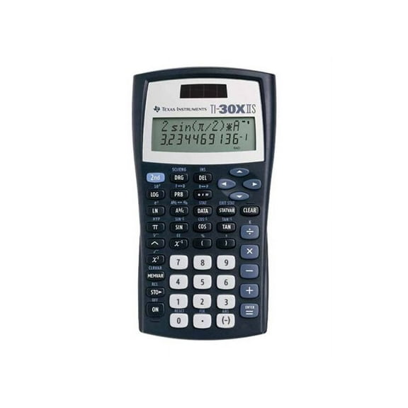 Texas Instruments TI-30X IIS 10-Digit LCD Scientific Calculator, Black