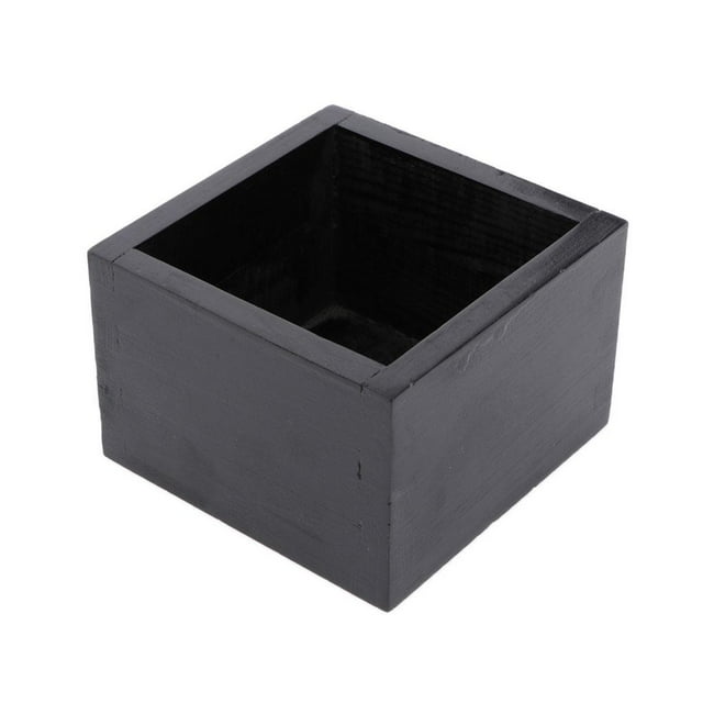 Joyero para relojes/maquillaje, joyas y cosméticos, neceser, porta té Negro 2