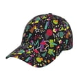thumbnail image 6 of Lsque Colorful Geometric Figures Baseball Cap Trucker Low Profile Hat Golf Dad Hat Adjustable Original Classic Unconstructed Plain Cap Men Women, 6 of 9