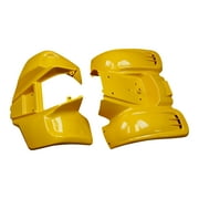 Fixrightpro Kazuma Meerkat ATV Fender Set, Plastic, Yellow