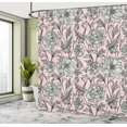 thumbnail image 4 of Ambesonne Aster Shower Curtain, Earth Tones Flower Petals Art, 69"Wx70"L, Pale Rose, 4 of 4