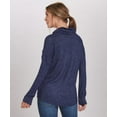 thumbnail image 2 of Boxercraft L12 Women's Cuddle Cowl Pullover-Navy Heather-XL, 2 of 2