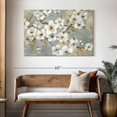 thumbnail image 3 of Elephant Stock Golden Garden Wall Art - Horizontal Canvas Wall Art - Living Room Wall Decor - Floral And Botanical Canvas - Gray And Beige Decor By Nan - 48" x 32", 3 of 8