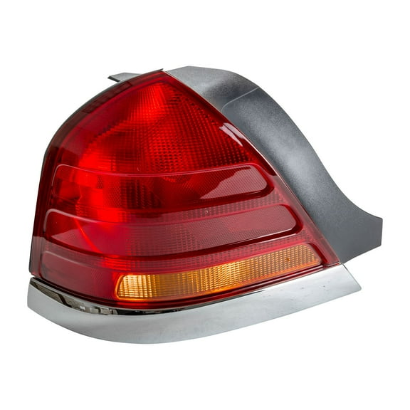 Tail Light Lamp Assembly LH/Drive for 98 05 Ford Crown Victoria 11-5372-01 TYC Fits select: 1998-2005 FORD CROWN VICTORIA POLICE INTERCEPTOR