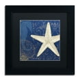 thumbnail image 2 of Trademark Fine Art "Coastal Moonlight I Teal" Canvas Art by Pela Studio, Black Mat, Black Frame, 2 of 5