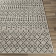 thumbnail image 3 of Livabliss Outdoor Rugs, 7x9 Eagean Global Black Area Rug for Patio, Porch, Deck, Backyard, Waterproof Indoor Outdoor Carpet (6'7" x 9'), 3 of 8