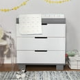 thumbnail image 2 of Babyletto Modo 3-Drawer Changer Dresser with Removable Changing Tray in Grey and White, 2 of 4