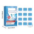 thumbnail image 5 of Automatic Toilet Bowl Bathroom Tablets Concentrateds 12Pcs Long Bowl Descaling, 5 of 13