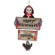 thumbnail image 4 of Letrero colgante de madera para , placa para colgar puerta, adornos artesanales de madera para ventana de árbol, letrero de decoración Cráneo Yotijar Letrero colgante de Halloween, 4 of 7