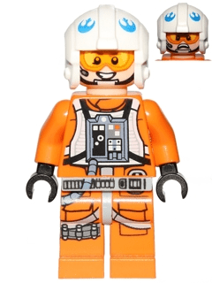 Mini Figure LEGO STAR WARS #75049 DAK RALTER REBEL PILOT BRAND NEW! 