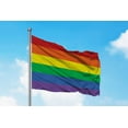 thumbnail image 4 of Rainbow Fly Flag 3' x 5', 4 of 4