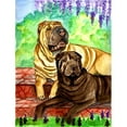 thumbnail image 1 of Shar Pei Drapeau de Patio Peis - Format Jardin, 1 of 1