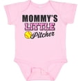 thumbnail image 3 of Inktastic Mommys Little Pitcher Softball Girls Baby Bodysuit, 3 of 5