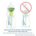 thumbnail image 4 of Kit de Ventilación de Repuesto Natural Flow Dr. Brown's Transparente para Botellas de Cuello Ancho, 4 of 9