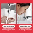 thumbnail image 4 of CAROOTU Kitchen Faucet Aerator Sink Movable Tap Head Rotatable Filter Nozzle Swivel Movable Tap Kitchen Faucet Head, 4 of 5