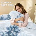 thumbnail image 5 of Yspwyqan Winter Snow Forest Full Size Comforter Set, Soft Fluffy Bedding Set with 2 Pillow Shams for Winter Bedroom Decor, All Season Cozy Bed Set for Kids Adults, 5 of 7