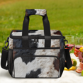thumbnail image 7 of Herdesigns Western Cow Print Large Lunch Box for Adults Women Men with Adjustable Shoulder Strap, Insulated Reusable Lunch Bag Leakproof Cooler Tote Bag, 7 of 7