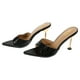 thumbnail image 4 of WORGEOUS 1 par de zapatos puntiagudos de moda Sandalias de verano Tacones altos de verano Felotaje de banquete femenino, 4 of 9