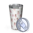 thumbnail image 2 of 16oz Tumblers Fairy Princess Butterfly Pattern Stainless Steel Vacuum Insulated Double Wall Travel Tumbler Cups Mug with Lid and Straw,Cleaning Brush for Coffee,Tea, 2 of 4