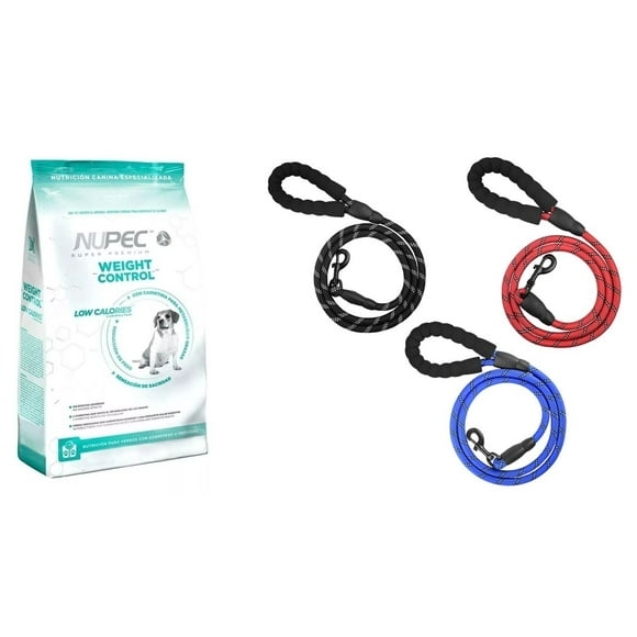 Paquete nupec weight control 15 kg + 1 correa de paseo 1.60 mts Fancy pets